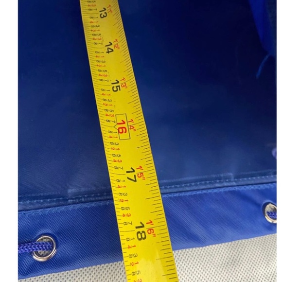 Whitmor lightweight BLUE Rolling Bag Cart - Picture 11 of 15